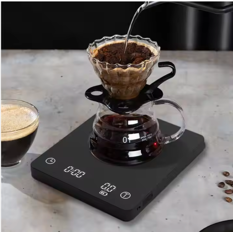 Rechargeable Coffee Scale with Timer