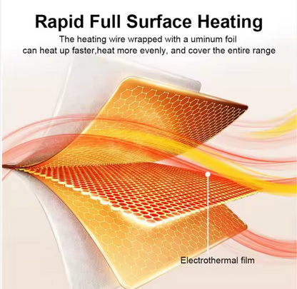 Electric Warming Tray with Adjustable Temperature Foldable Food Warmer Fast Heating Food Warmer Hot Plate Placemat Silicone