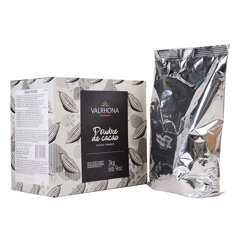 Valrhona French original imported pure cocoa powder without added sugar baking cake brewing hot chocolate powder 1KG