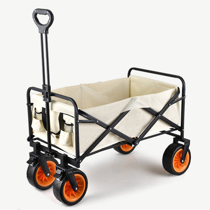Savage camping carts, camping trailers, outdoor folding, oversized camping trolleys, small carts, camper vans, cross-border