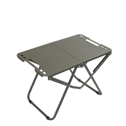 Outdoor folding table, portable camping folding table, car lightweight barbecue table, multi-unit tactical table