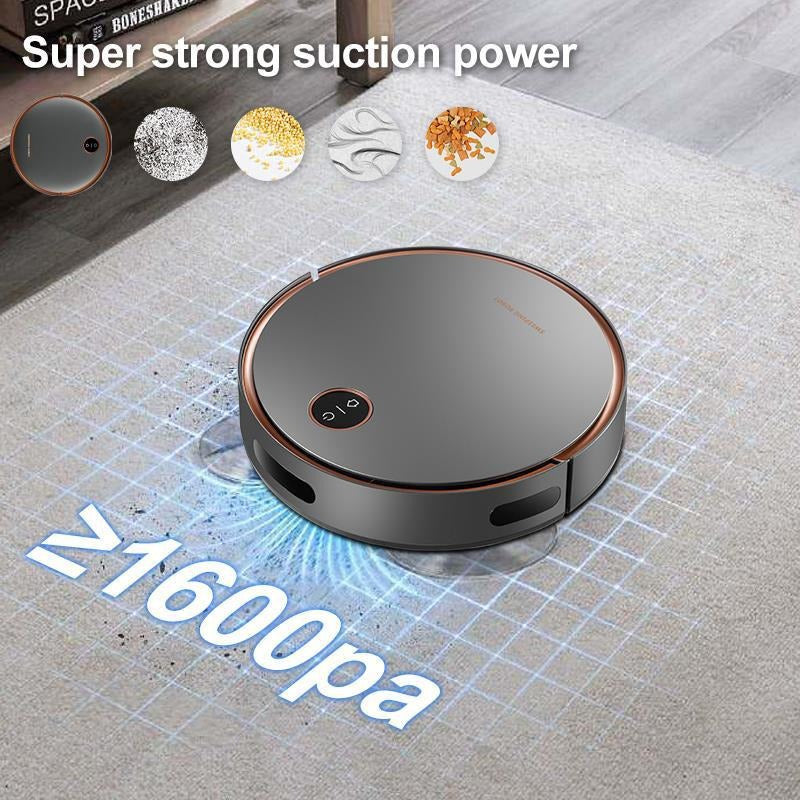 Cross-border 110V Amazon Robot Vacuum Cleaner Smart 240V Household Automatic 3-in-1 Vacuum Cleaner Wholesale