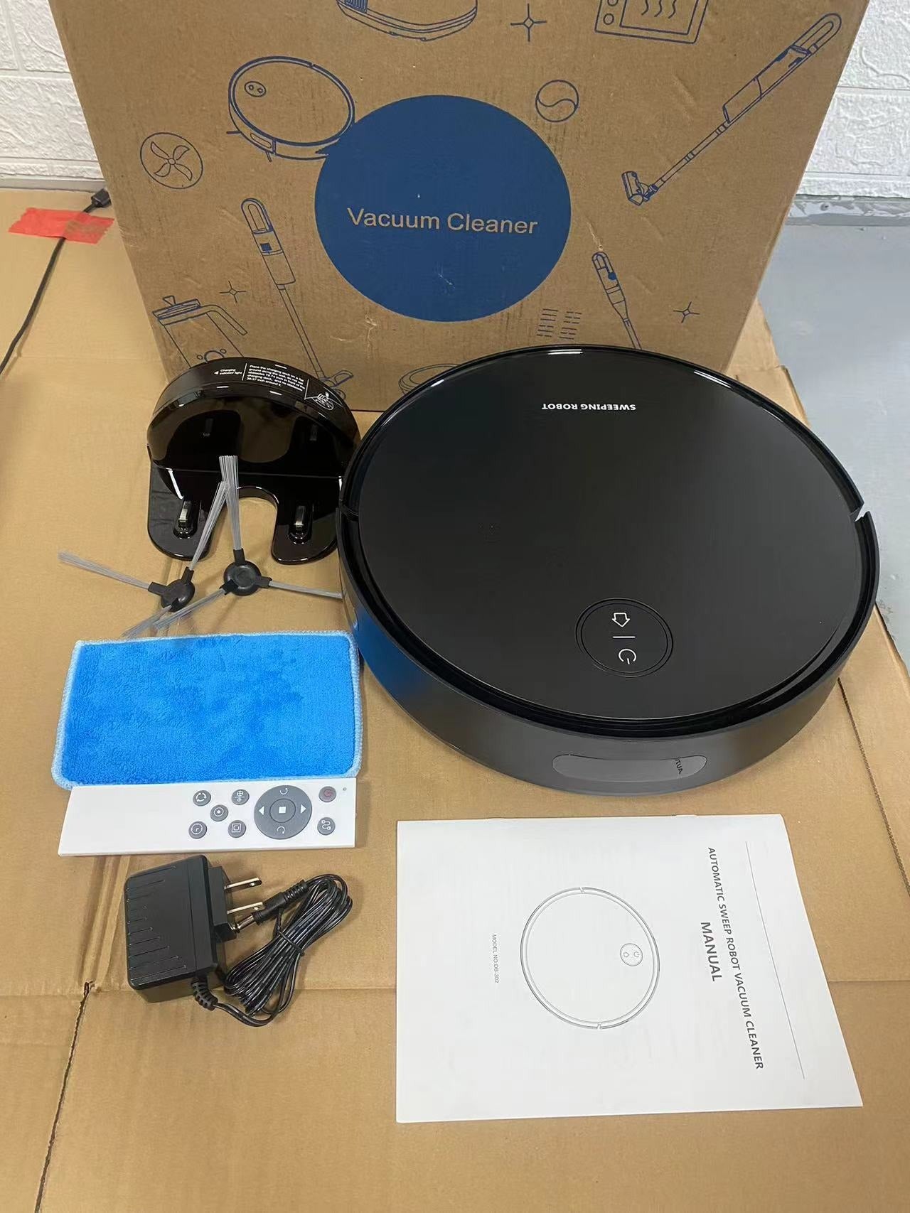 Cross-border 110V Amazon Robot Vacuum Cleaner Smart 240V Household Automatic 3-in-1 Vacuum Cleaner Wholesale