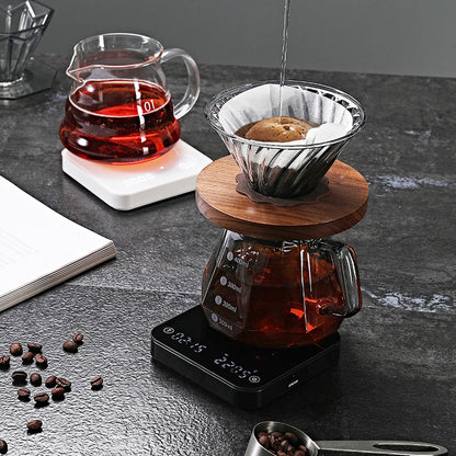 Rechargeable Coffee Scale with Timer