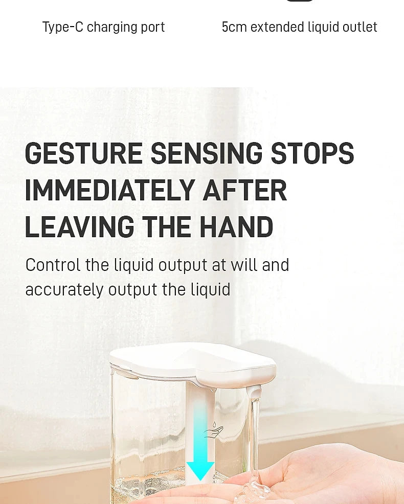 Automatic Soap Dispenser Rechargeable 18.6 O.z. (Free Shipping 🇺🇸 🇦🇺 🇬🇧  🇩🇪)