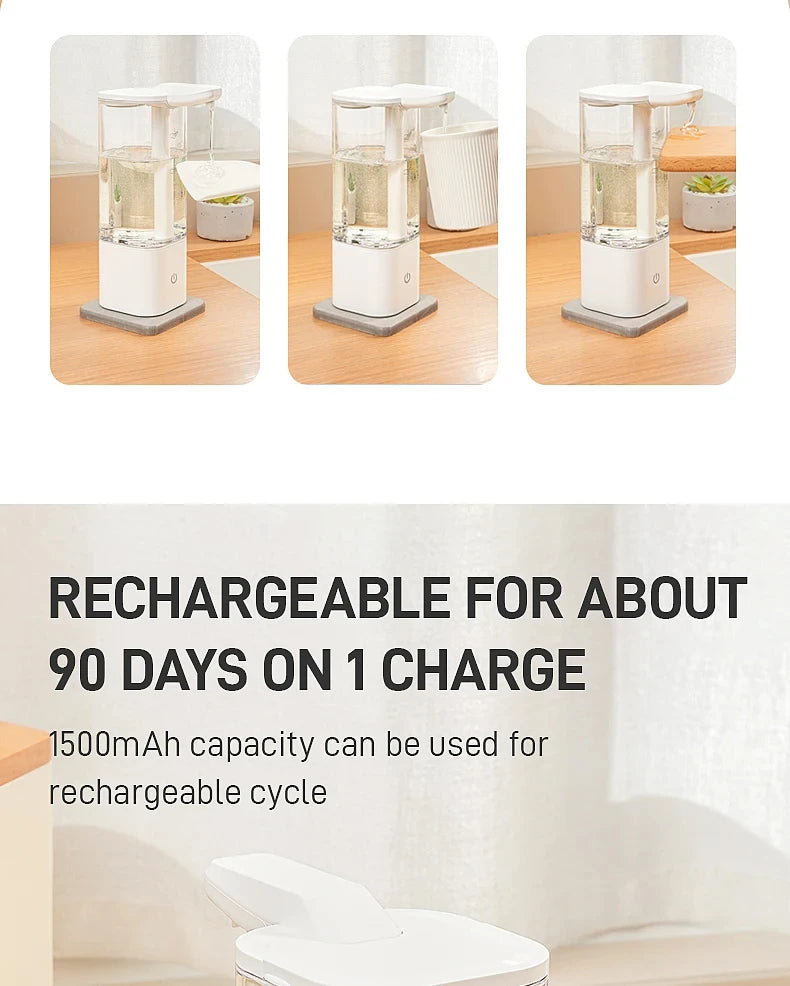 Automatic Soap Dispenser Rechargeable 18.6 O.z. (Free Shipping 🇺🇸 🇦🇺 🇬🇧  🇩🇪)